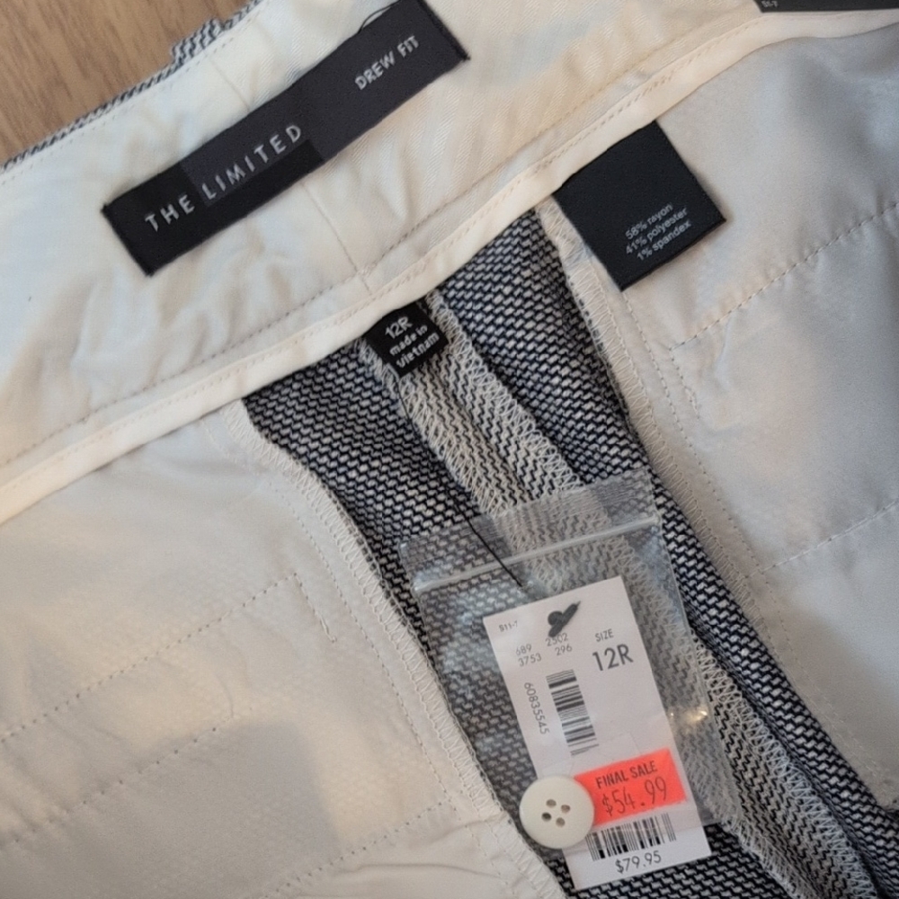 Classic Light Gray Men's Dress Pants - Picture 2 of 6